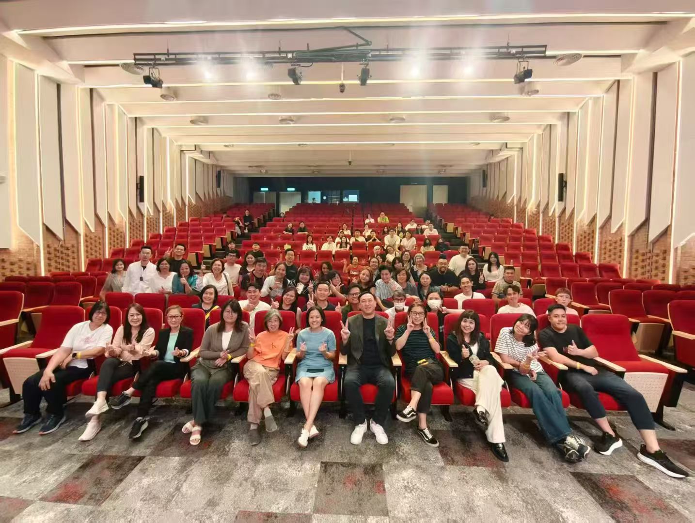 趙振鴻師傅講座學員合照